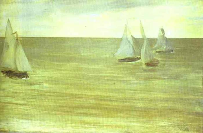 James Abbott Mcneill Whistler Trouville Germany oil painting art